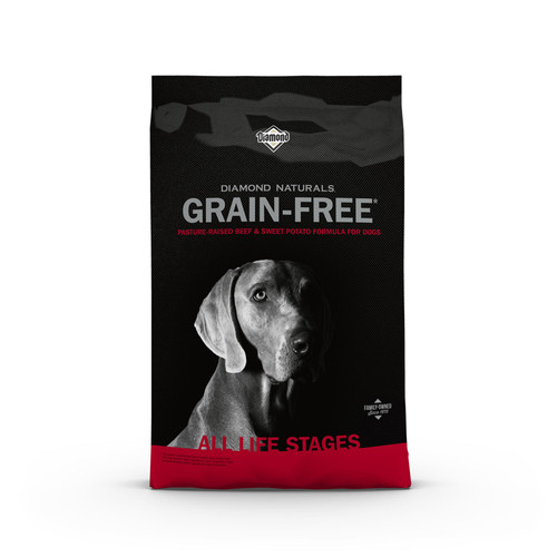 Diamond Naturals Grain-Free Beef & Sweet Potato Formula Dry Dog Food