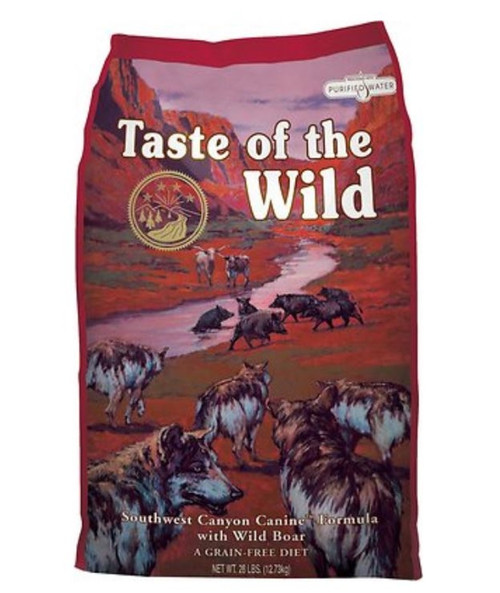 Taste of the Wild Southwest Canyon Grain-Free Dry Dog Food - 28 lb. Bag