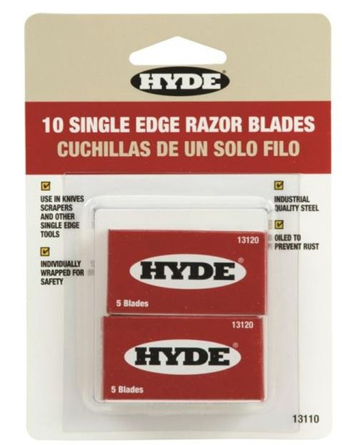 Hyde  Single Edge Razor Blades - 5 Pack