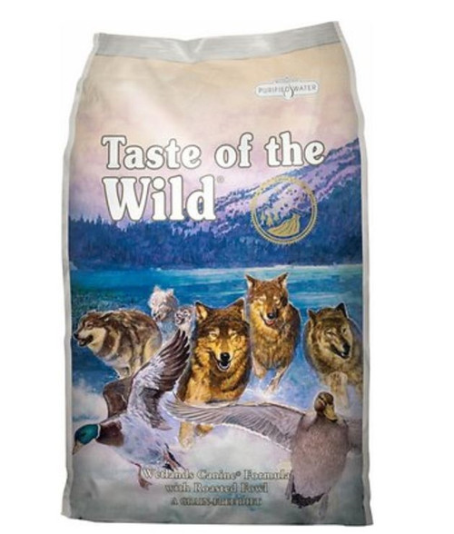 Taste of the Wild Wetlands Grain-Free Dry Dog Food - 28 lb. Bag