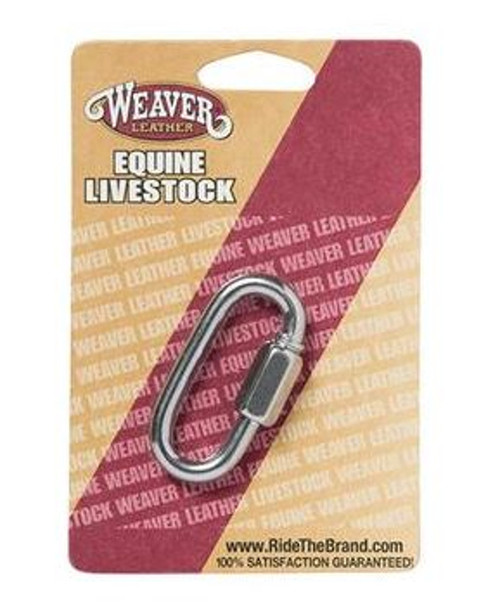 Weaver Leather 1/4" Quick Link, Stainless Steel