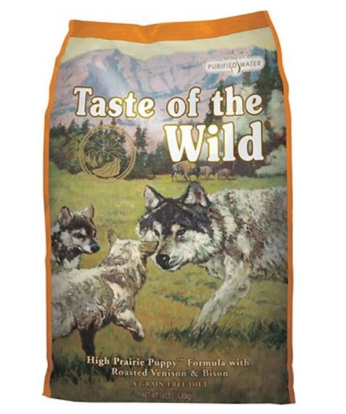 Taste of the Wild High Prairie Puppy Formula Grain-Free Dry Dog