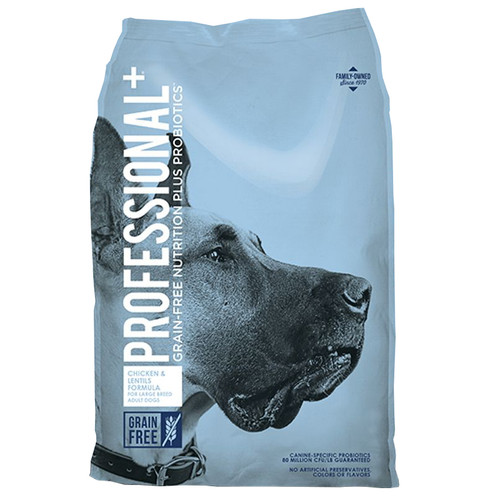 Diamond Professional + - Large Breed Chicken & Lentils Dog Food - 28LBS