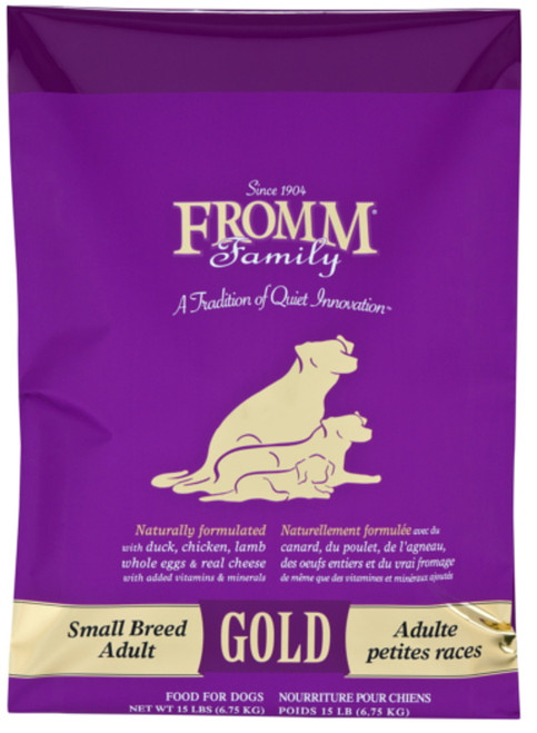 Fromm  Dog Gold Small Breed Adult 15lb