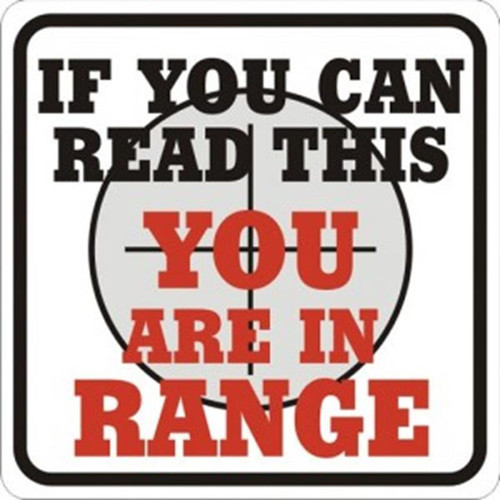 Ozark Leather - In Range Sign