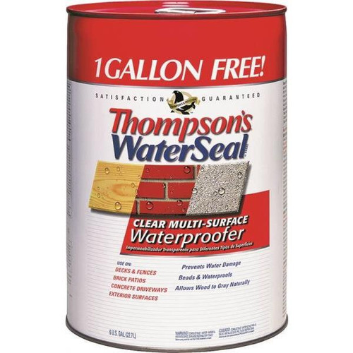 Thompson's Water Seal Multi-Surface Waterproofer 6 Gallon