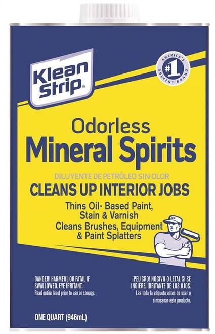 Klean Strip Mineral Spirit Thinner 1QT