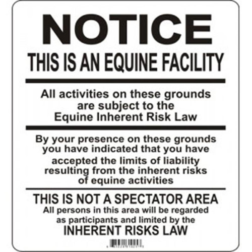 Ozark Leather - Equine Facility Sign