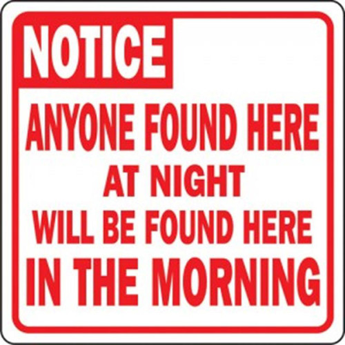 Ozark Leather - Found in the Morning Sign 