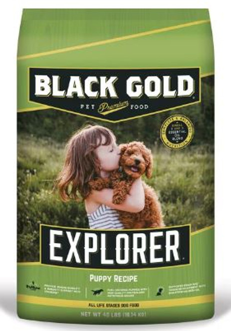 Black Gold Explorer Puppy All Life Stages 40LBS