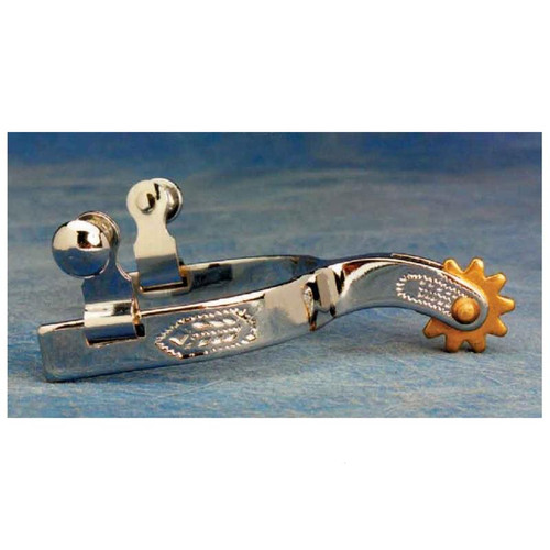 Colorado Saddlery Chuckwagon Kids Spur- Silver