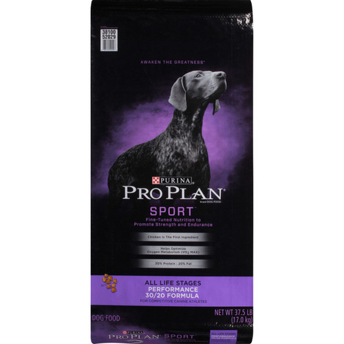 Purina Pro Plan Sport All Life Stages Performance 30/20 Dry Dog Food 37.5LBS