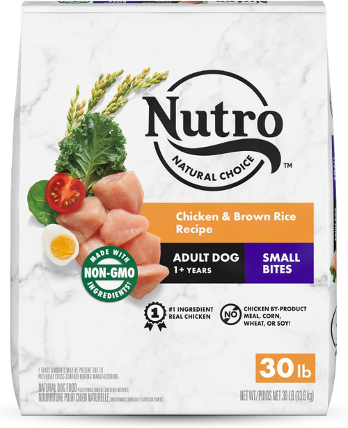 Nutro Natural Choice Chicken and Brown Rice Adult Dog Food 30LBS