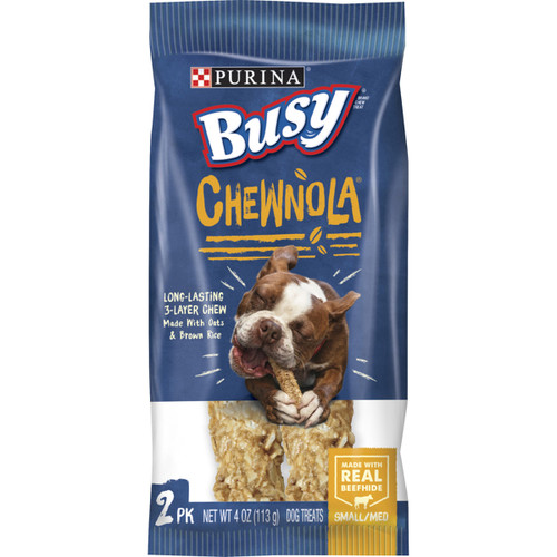 Busy Small/Medium Breed, Chewnola With Oats & Brown Rice - 2 ct. Pouch