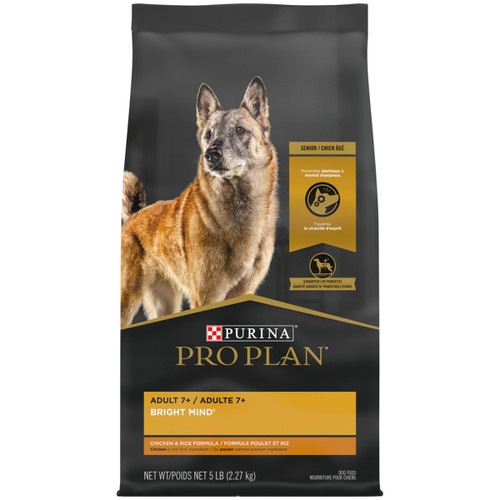 Purina Pro Plan Adult Senior Chicken and Rice Bright Mind 5LBS
