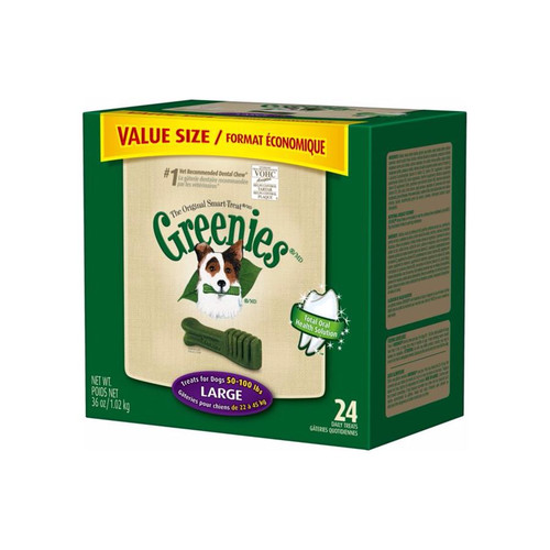 Greenies Dental Chews- Large 24PK