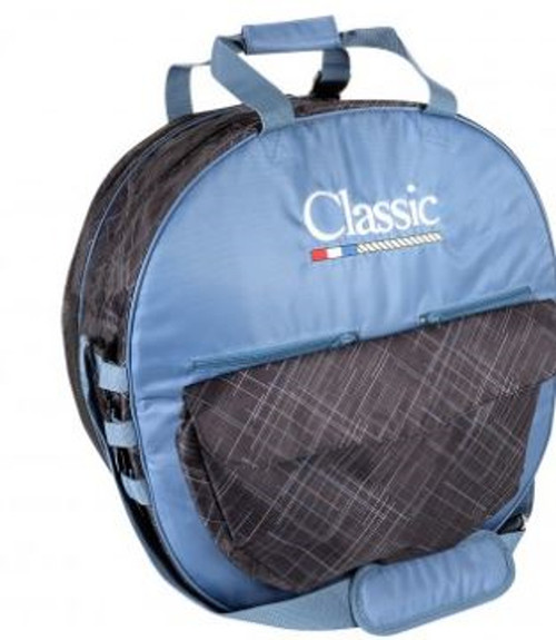 Classic Equine Deluxe Rope Bag Denim Black Slash