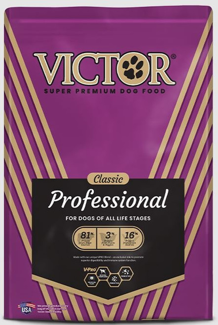 Victor Classic Professional Dry Dog Food 40LBS