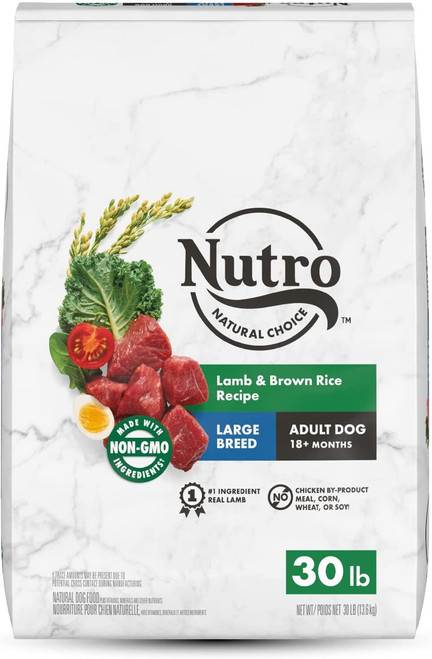 Nutro Natural Choice Large Breed Puppy Lamb & Brown Rice Recipe - 30lbs.