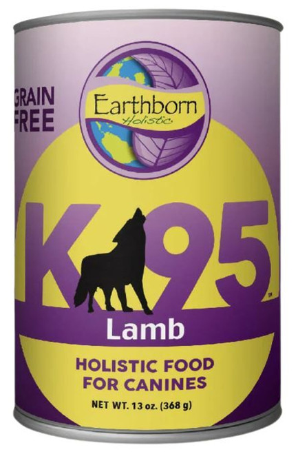Earthborn Holistic Grain-Free K95 Lamb Wet Canned Dog Food - 13 oz