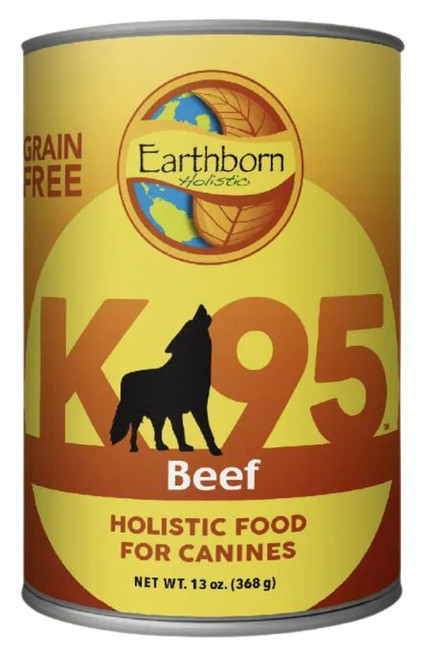 Earthborn Holistic Grain-Free K95 Beef Wet Canned Dog Food - 13 oz
