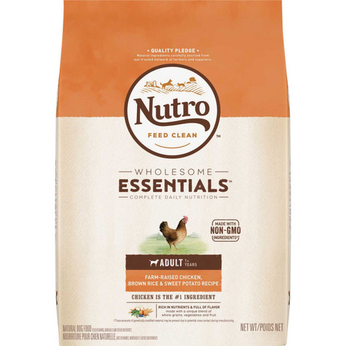 Nutro Wholesome Essentials Adult Chicken and Brown Rice Dog Food