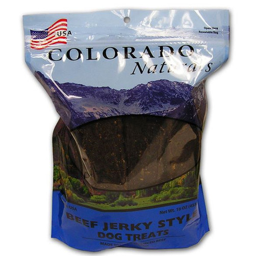 Colorado Naturals Beef Jerky Dog Treats 16 OZ.