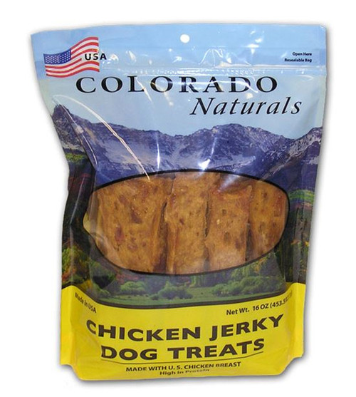 Colorado Naturals Chicken Jerky Dog Treats 16 OZ.