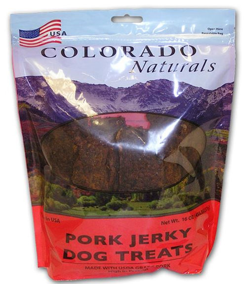 Colorado Naturals Ham Jerky Dog Treats 16 OZ.
