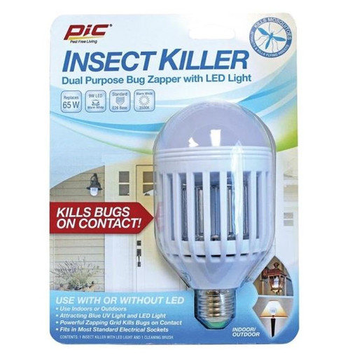 PIC Insect Killer LED Light Bulb - 920 Lumens