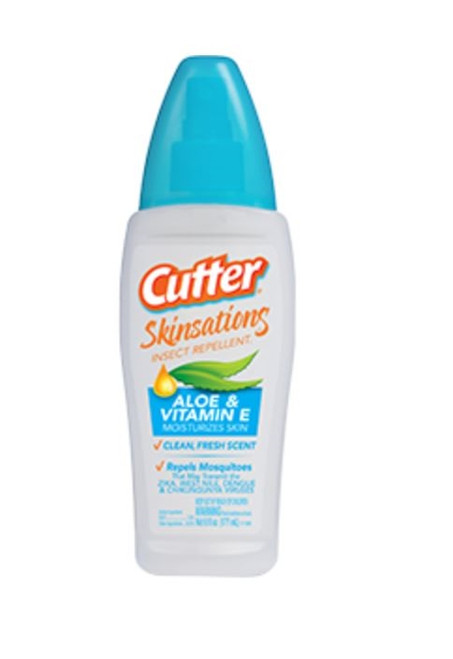 Cutter Skinstions Insect Repellent with Aloe & Vitamin E - 6 oz.