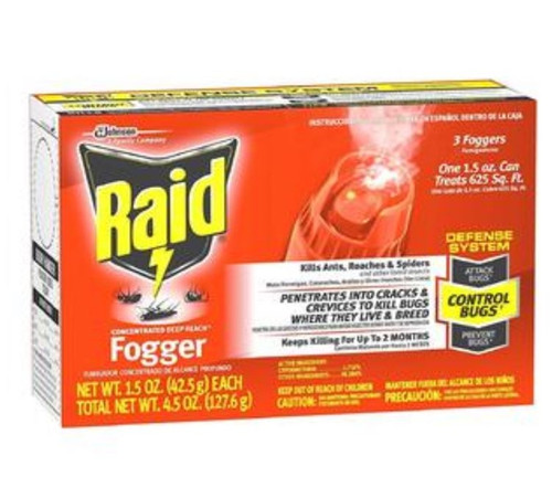 Raid Concentrated Deep Reach Fogger - 2 Pack