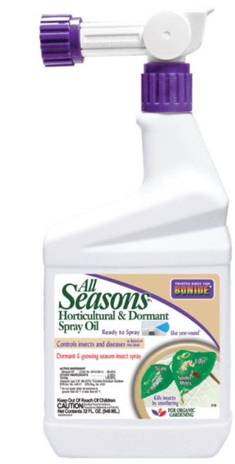 Bonide 213 All Seasons Horticultural & Dormant Spray Parafinic Oil RTU - 32 oz.