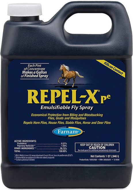 Farnam 32-Ounce Repel-X Emulsifiable Fly Spray Concentrate