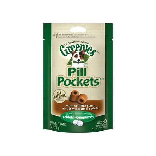 Greenies Pill Pockets Peanut Butter Tablet