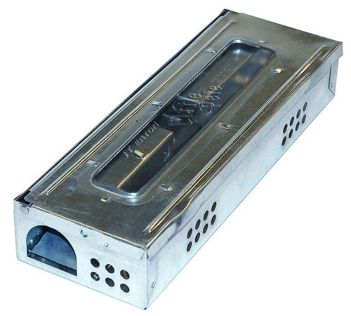 JT Eaton Little Pete Slim Multiple Catch Mouse Trap with Clear Lid