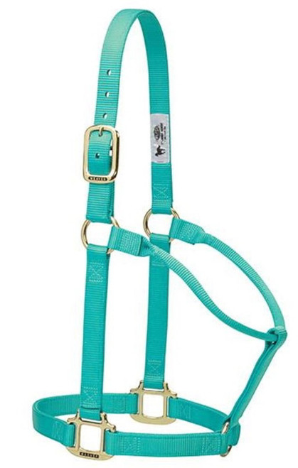 Weaver Leather -  Original Non-Adjustable Halter, Sand, 1 inch Large Horse or 2-Year-Old Draft 