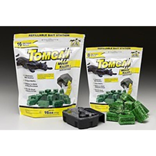 TOMCAT Mouse Killer Refilable 8 1oz packs