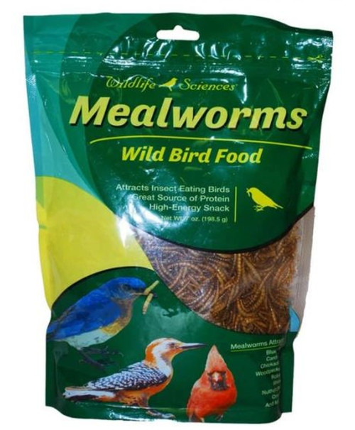Wildlife Sciences Mealworms - 7oz