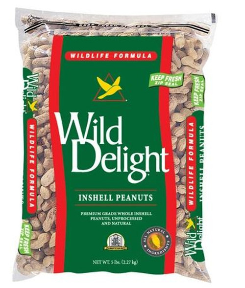 WILD DELIGHT INSHELLED PEANUTS 5 LB