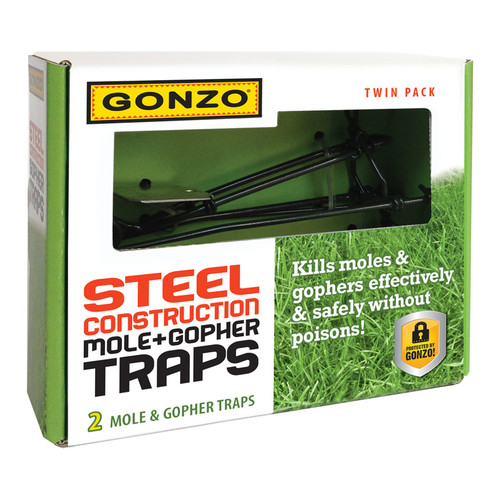 Gonzo Wire Gopher Trap - 2 Pack