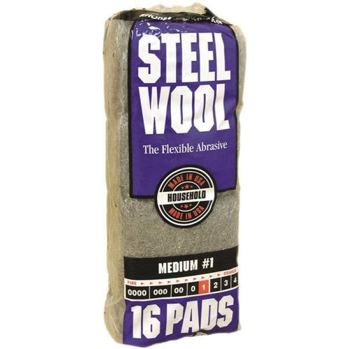 Homax Medium Steel Wool Pad