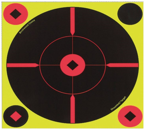 Birchwood Casey Shoot-N-C 8" Round X-Targets - 6 Targets & 24 Pasters
