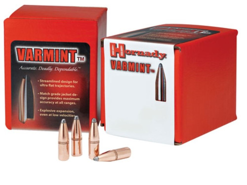 Hornaday Rifle Bullets .308 Diameter 165 Grain Boattailed Spire Point InterLock