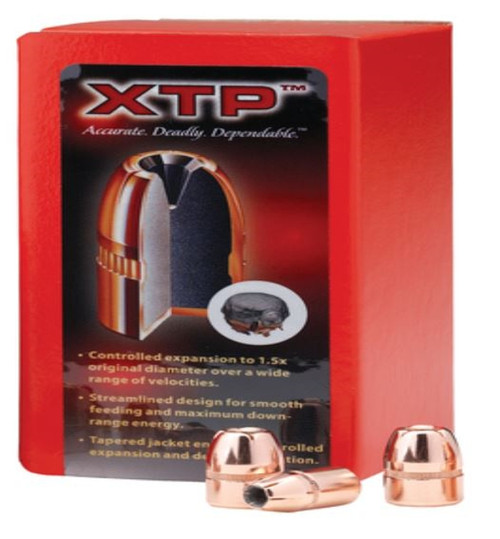 Hornaday XTP Jacketed Pistol Bullets .357 Diameter 158 Grain Hollow Point