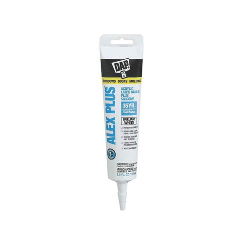 DAP White  Painters Latex Silicone Caulk 5.5oz