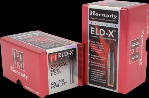 Hornady .270CAL 145GR ELD-X
