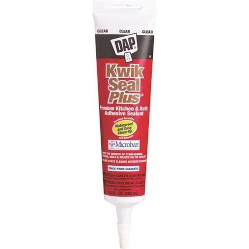 DAP Clear All Purpose Kwik Adhesive Sealant 5.5oz