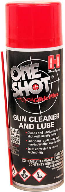 Hornady One Shot Gun Cleaner w/DynaGlide Plus- 5oz