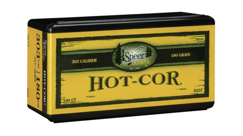Speer Hot-Cor 303Cal .311 180Gr Soft Point Round Nose